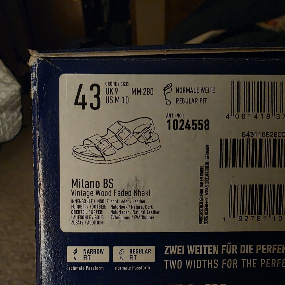 Milano Brown Faded Khaki Men's Triple-Strap Sandals